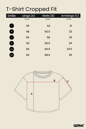 Crop T-Shirt - Raw Energy